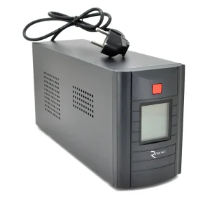 ДБЖ Ritar RTM1000 Proxima-D LCD 1000W, Lin.int., AVR, 3xSchuko, метал (RTM1000D/05861) UA