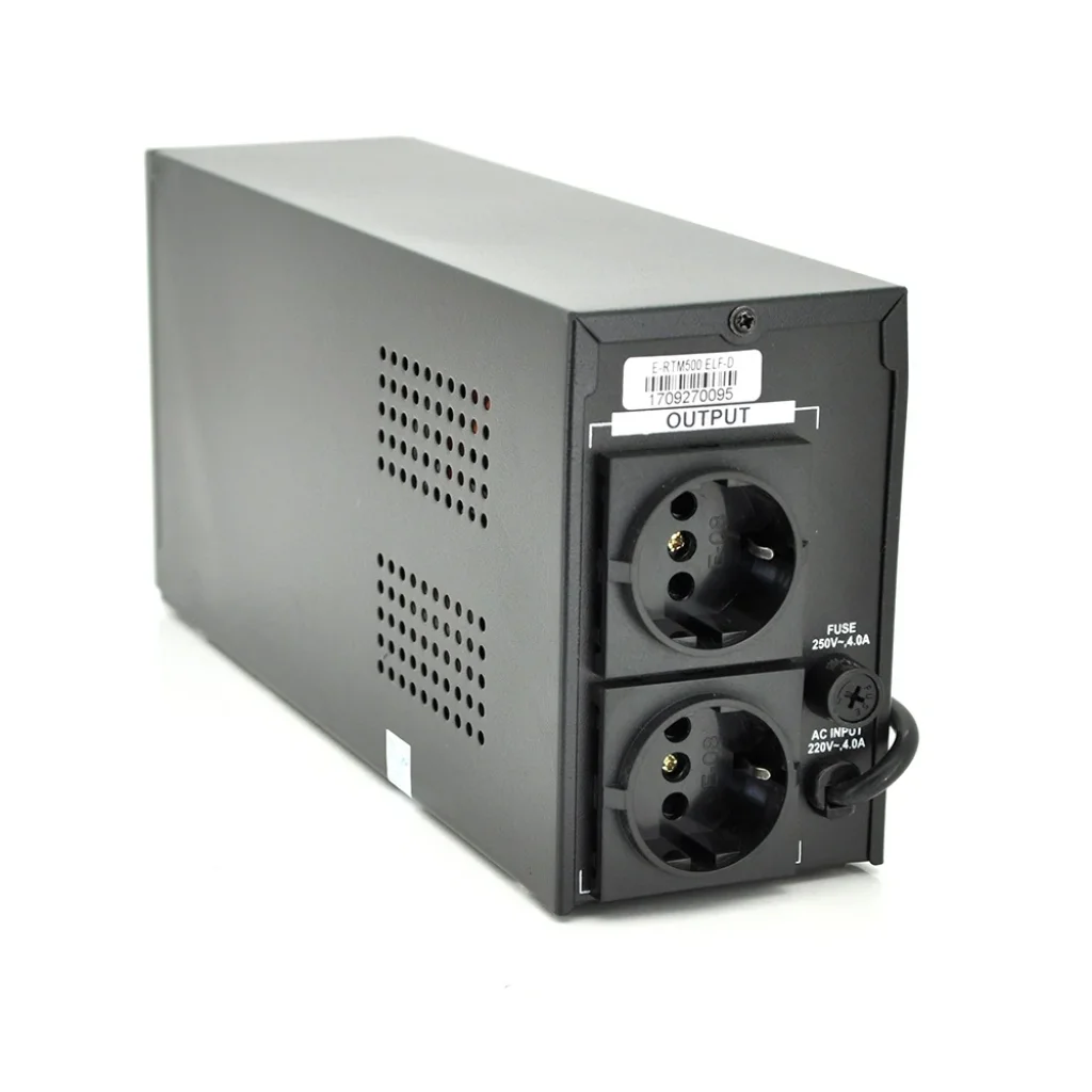 ИБП Ritar E-RTM500 (300W) ELF-D, Lin.int., AVR, 2xSchuko, металл (E-RTM500D/09821) UA