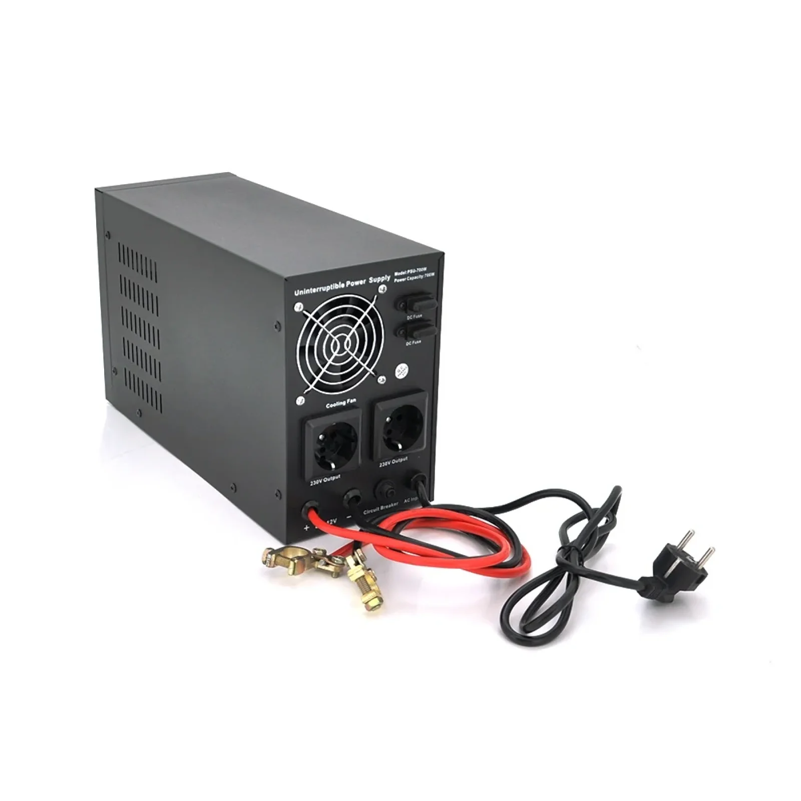 ДБЖ Ritar SK-1000VA 700W, Lin.int., 2xSchuko, (RitarSK-700W/29082) UA