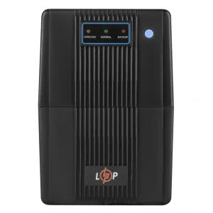 ДБЖ LogicPower U650VA-P, Lin.int., AVR, 2 x євро, USB, пластик, LP2436 UA