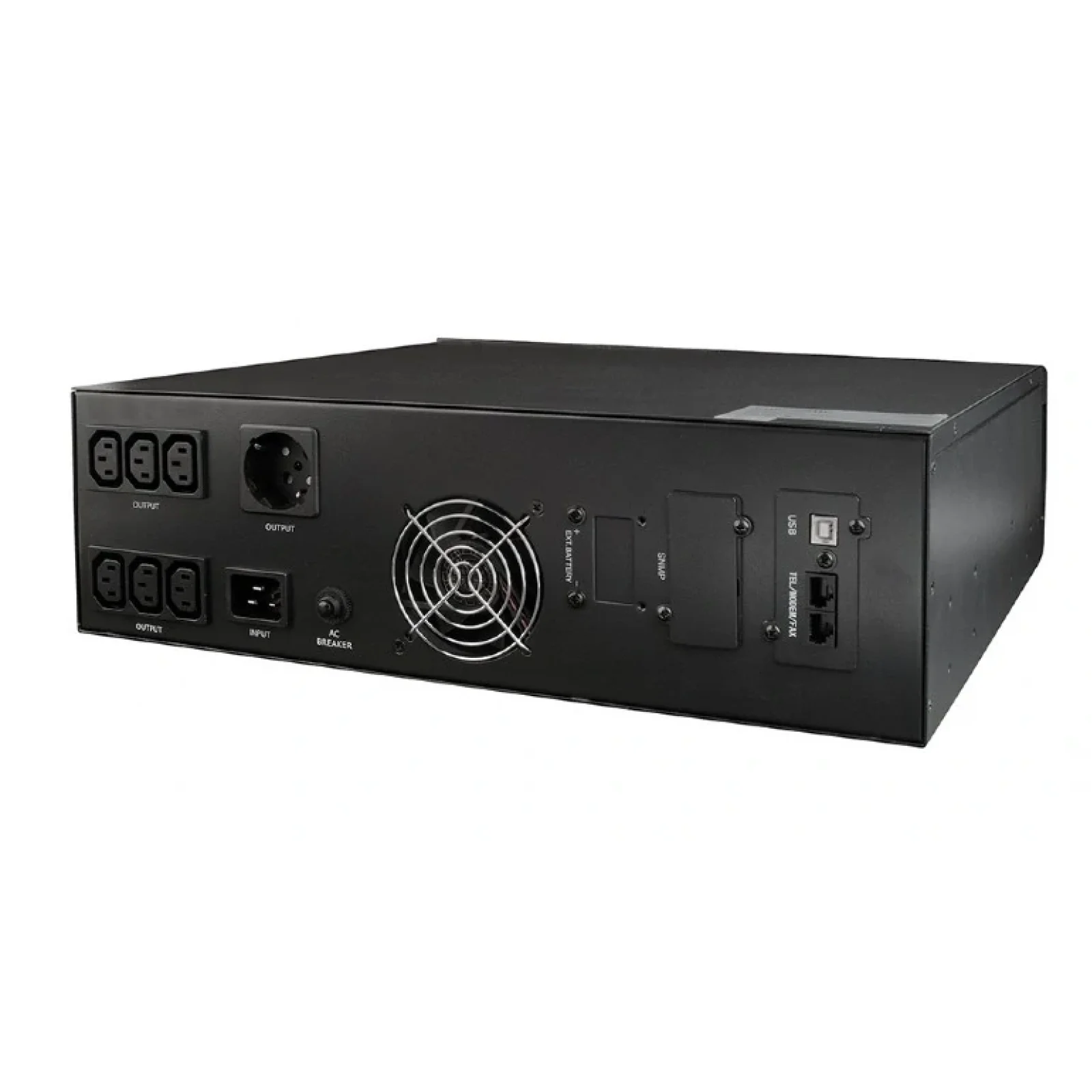 ИБП EnerGenie EG-UPSRACK-12 2000VA, Line Int., AVR, 6xIEC+1xSchuko, металл UA