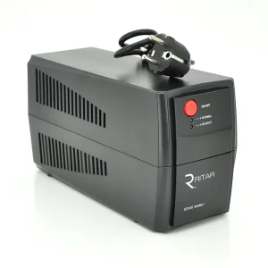 ДБЖ Ritar RTP500 Standby-L 300 W, Lin.int., 2xSchuko, пластик (RTP500L/06187) UA