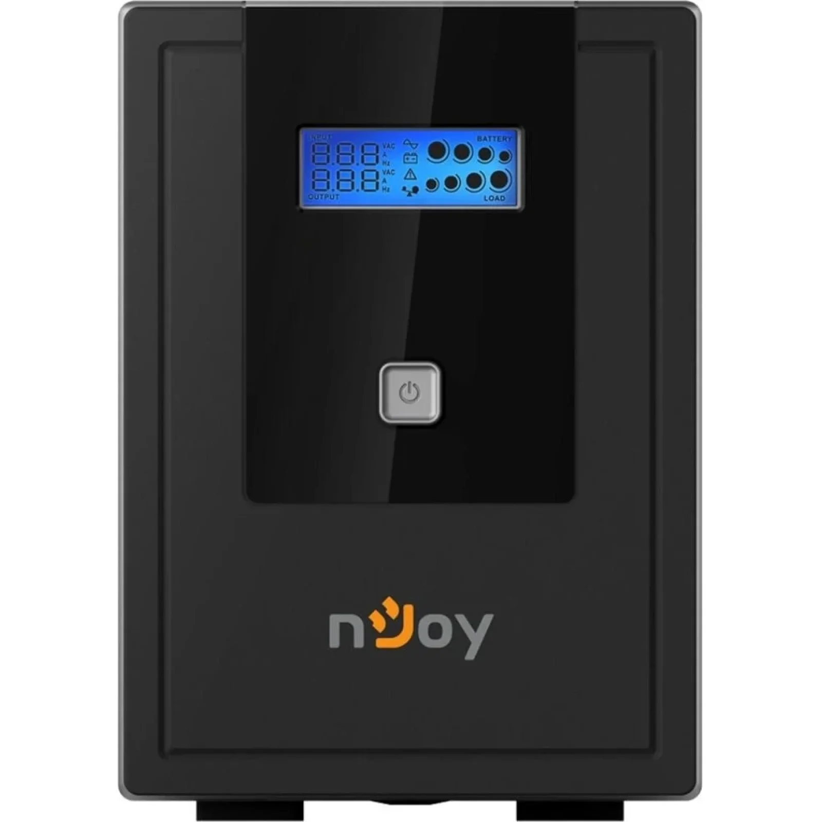 ДБЖ NJOY Cadu 1500 (UPCMTLS615HCAAZ01B), Lin.int., AVR, 4 x Schuko, USB, LCD, пластик UA