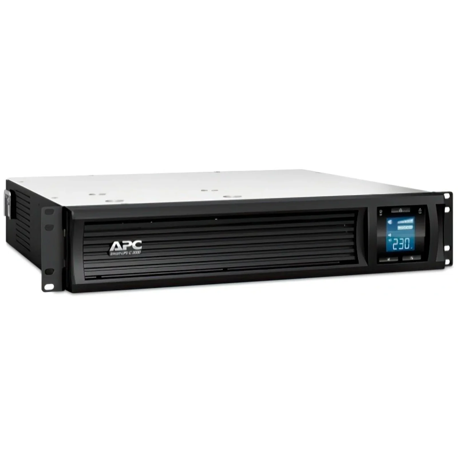 ИБП APC Smart-UPS C RM 2000VA LCD, Lin.int., 6 x IEC, RJ-45, USB, LCD, металл (SMC2000I-2U) UA