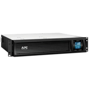ИБП APC Smart-UPS C RM 2000VA LCD, Lin.int., 6 x IEC, RJ-45, USB, LCD, металл (SMC2000I-2U) UA