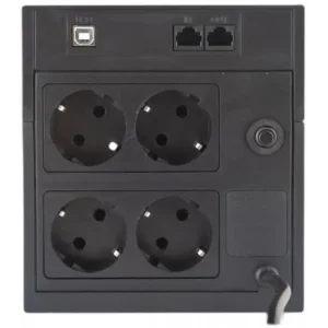 Джерело безперебійного живлення Powercom RPT-1500AP, 4xSchuko, LCD (00210225) UA
