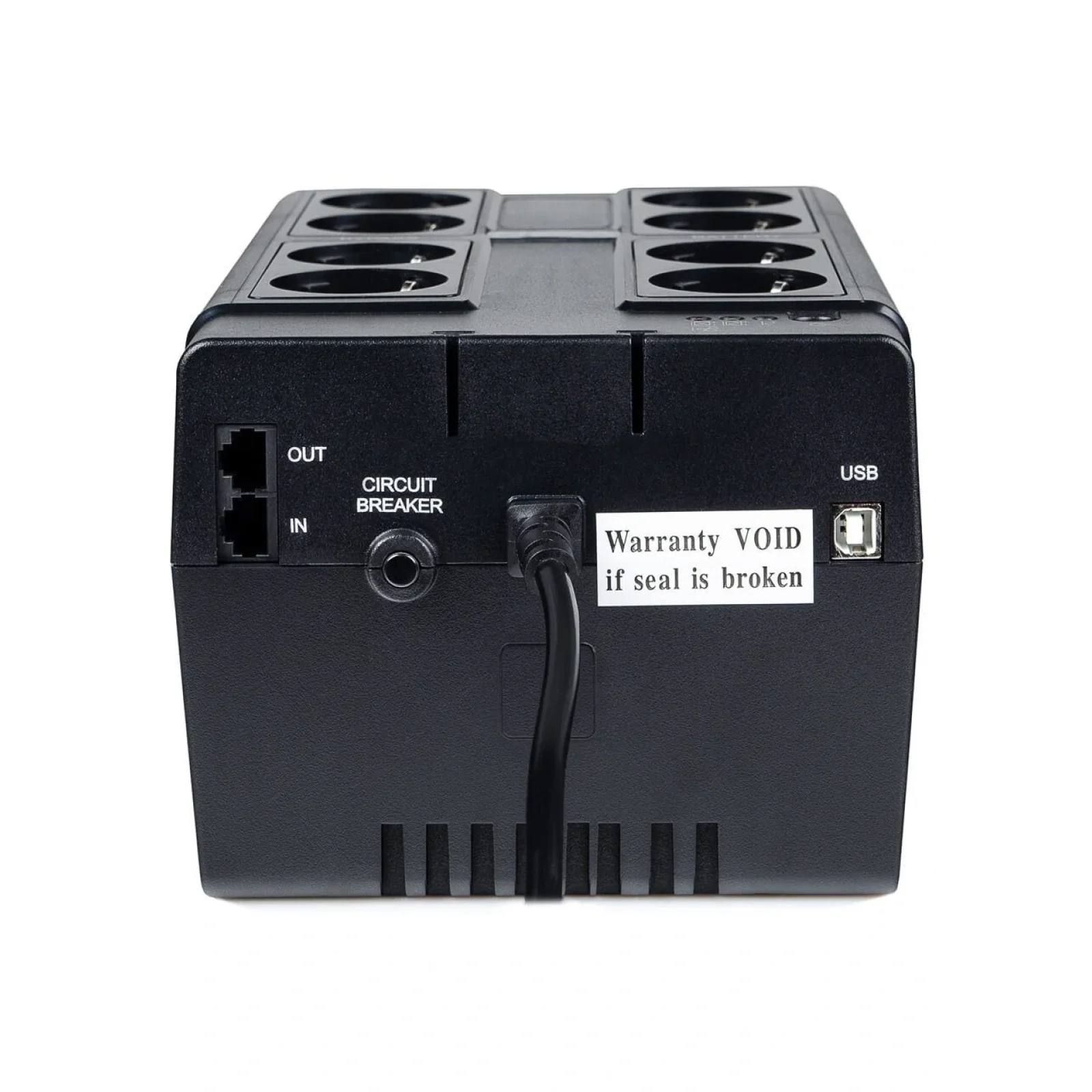 ДБЖ Powercom CUB-1000E ,USB, 8 x евро (10700291) UA