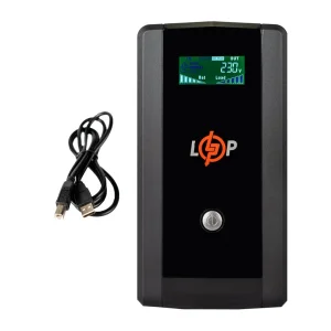 ИБП LogicPower UL1250VA 4 Pro (720 Вт), Lin.int., AVR, 4 x евро, пластик, LP21950 UA