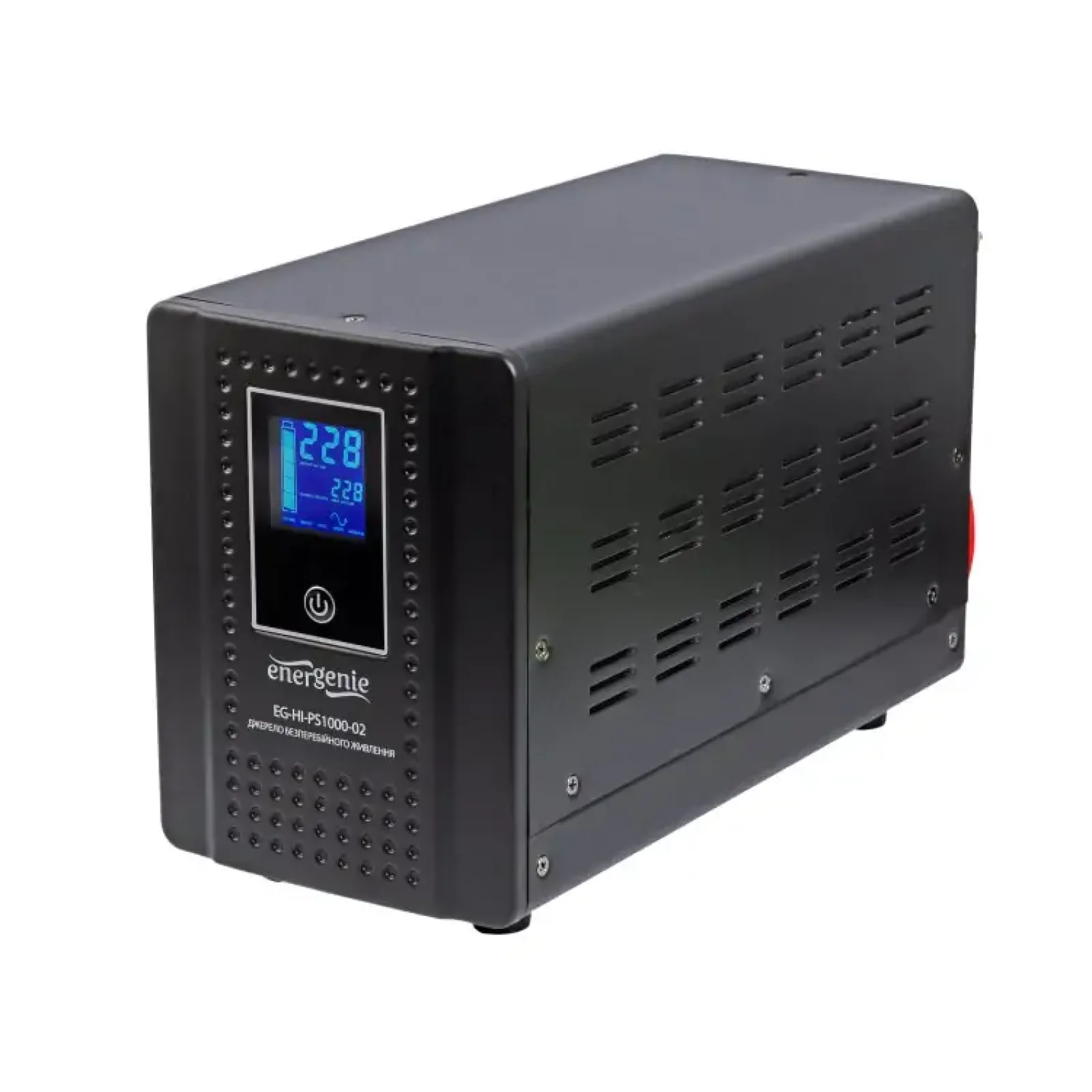 ИБП EnerGenie EG-HI-PS1000-02 1000VA,2xSchuko, длительного действия (инвертор) под внешний АКБ UA