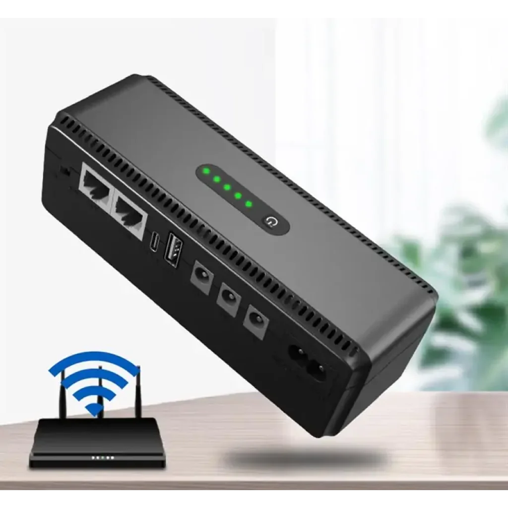 Джерело безперебійного живлення Yepo Smart DC-UPS 10400mAh DC-5V/9V/12V (UA-112485) UA
