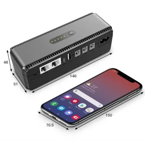 Джерело безперебійного живлення Yepo Smart DC-UPS 10400mAh DC-5V/9V/12V (UA-112485) UA
