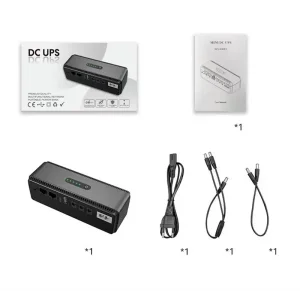 Джерело безперебійного живлення Yepo Smart DC-UPS 10400mAh DC-5V/9V/12V (UA-112485) UA