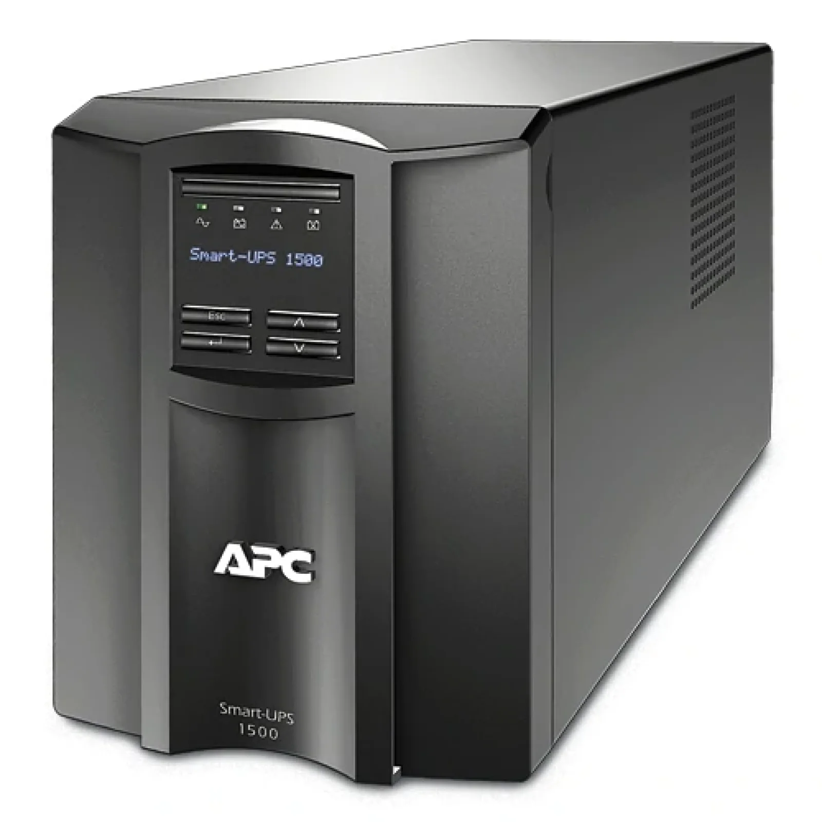 ДБЖ APC Smart-UPS 1500VA LCD, Lin.int., AVR, 8 х IEC, SmartSlot, USB, RJ-45, металл (SMT 1500I) UA