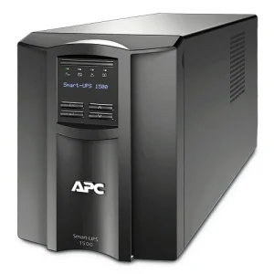 ДБЖ APC Smart-UPS 1500VA LCD, Lin.int., AVR, 8 х IEC, SmartSlot, USB, RJ-45, метал (SMT 1500I) UA