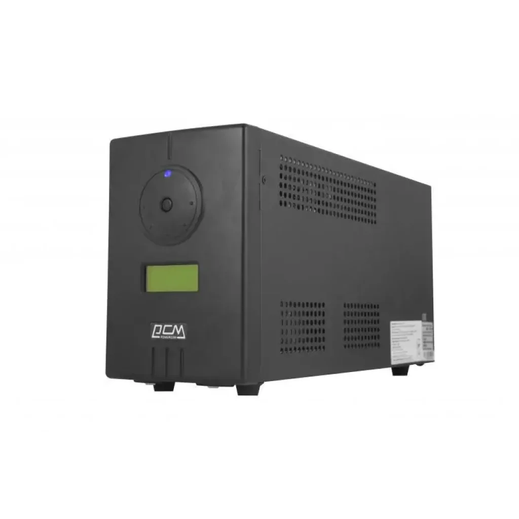 Джерело безперебійного живлення Powercom INF-1500, Lin.int., AVR, 2 х евро, USB, металл (00210203) UA