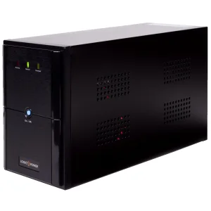 ДБЖ LogicPower LPM-U1550VA, Lin.int., AVR, 3 x євро, USB, метал, LP4989 UA