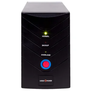 ДБЖ LogicPower U650VA, Lin.int., AVR, 2 x євро, USB, метал, LP1079 UA