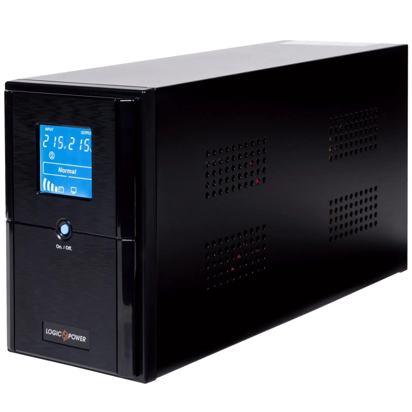ДБЖ LogicPower LPM-UL1100VA, Lin.int., AVR, 3 x євро, USB, метал, LP4984 UA