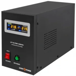 ДБЖ LogicPower LPY-B-PSW-1000VA+(700Вт)10A/20A, з правильною синусоїдою, 12V, LP4151 UA