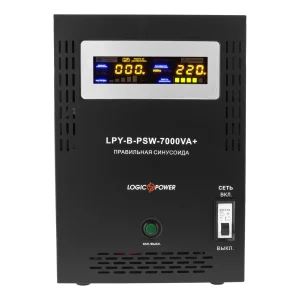 ДБЖ LogicPower LPY-B-PSW-7000VA+ (5000Вт)10A/20A, з правильною синусоїдою, 48V, LP6616 UA