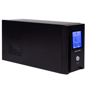 ДБЖ LogicPower UL850VA, Lin.int., AVR, 2 x євро, USB, LCD, метал, LP1456 UA
