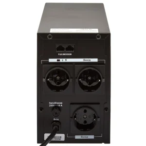 ДБЖ LogicPower LPM-L1550VA, Lin.int., AVR, 3 x євро, LCD, метал, LP4988 UA