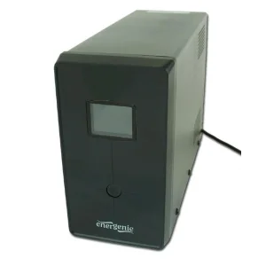ИБП EnerGenie EG-UPS-033 1200VA, Line Int., AVR, 3xIEC+2xSchuko, USB, LCD, RJ11, металл UA