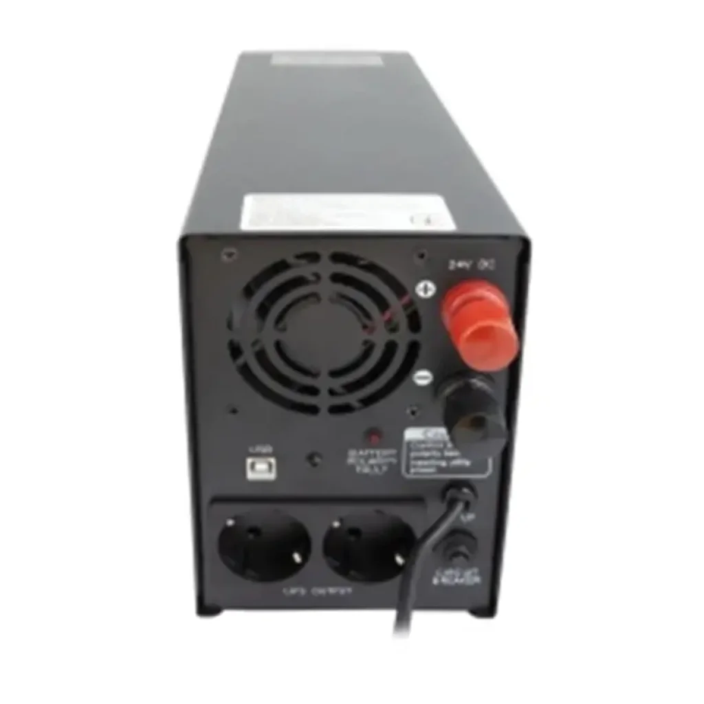 Джерело безперебійного живлення Powercom INF-1500, Lin.int., AVR, 2 х евро, USB, металл (00210203) UA