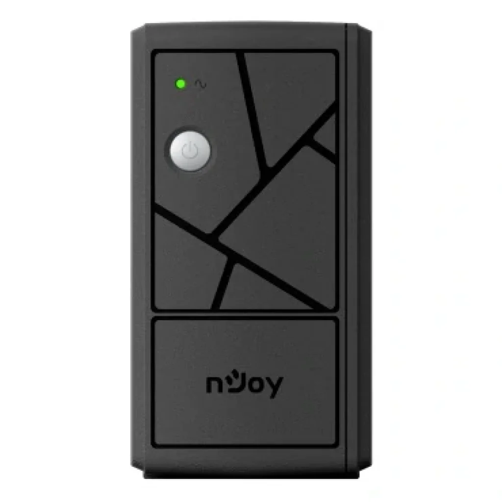 ДБЖ NJOY Keen 600 (UPLI-LI060KU-CG01B) Lin.int., AVR, 2 x євро, USB, пластик, Keen 600 USB UA