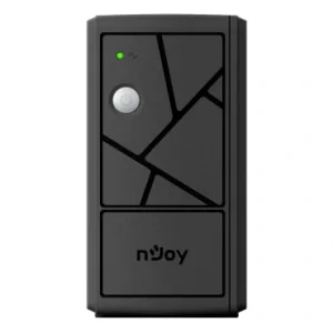 ДБЖ NJOY Keen 600 (UPLI-LI060KU-CG01B) Lin.int., AVR, 2 x євро, USB, пластик, Keen 600 USB UA