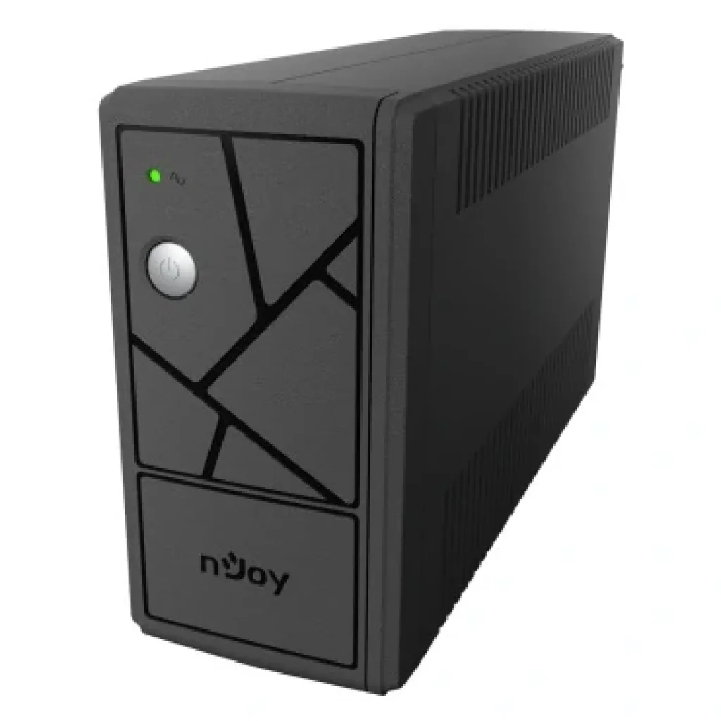 ДБЖ NJOY Keen 600 (UPLI-LI060KU-CG01B) Lin.int., AVR, 2 x євро, USB, пластик, Keen 600 USB UA