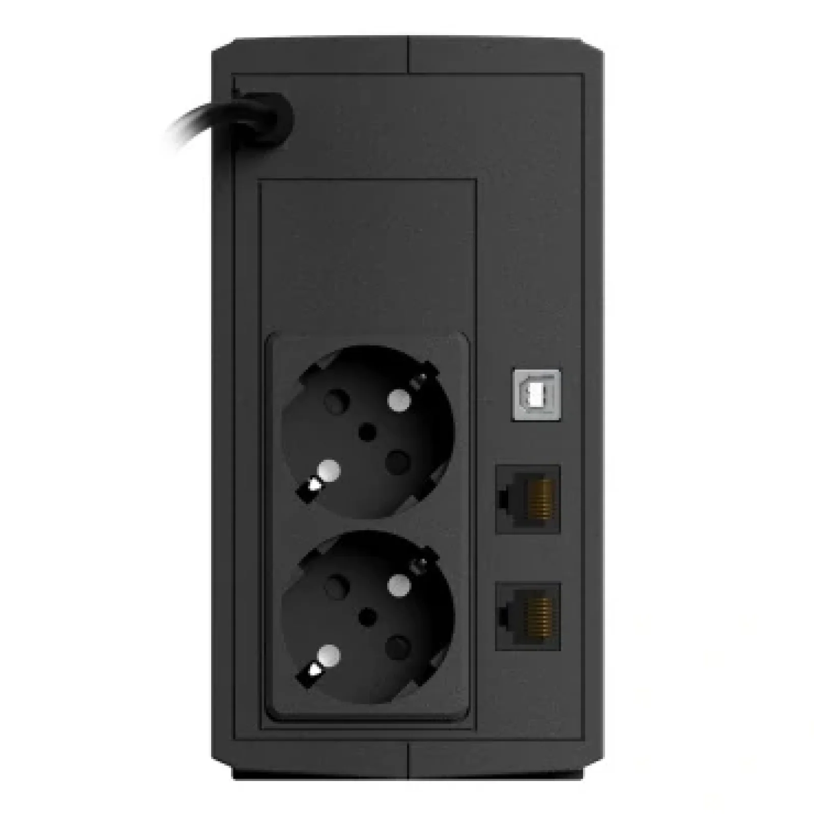 ДБЖ NJOY Keen 600 (UPLI-LI060KU-CG01B) Lin.int., AVR, 2 x євро, USB, пластик, Keen 600 USB UA