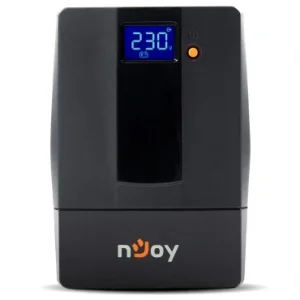 ДБЖ NJOY Horus Plus 600 (PWUP-LI060H1-AZ01B) Lin.int., AVR, 2 x євро, USB, LCD, пластик, Horus Plus 600 USB UA
