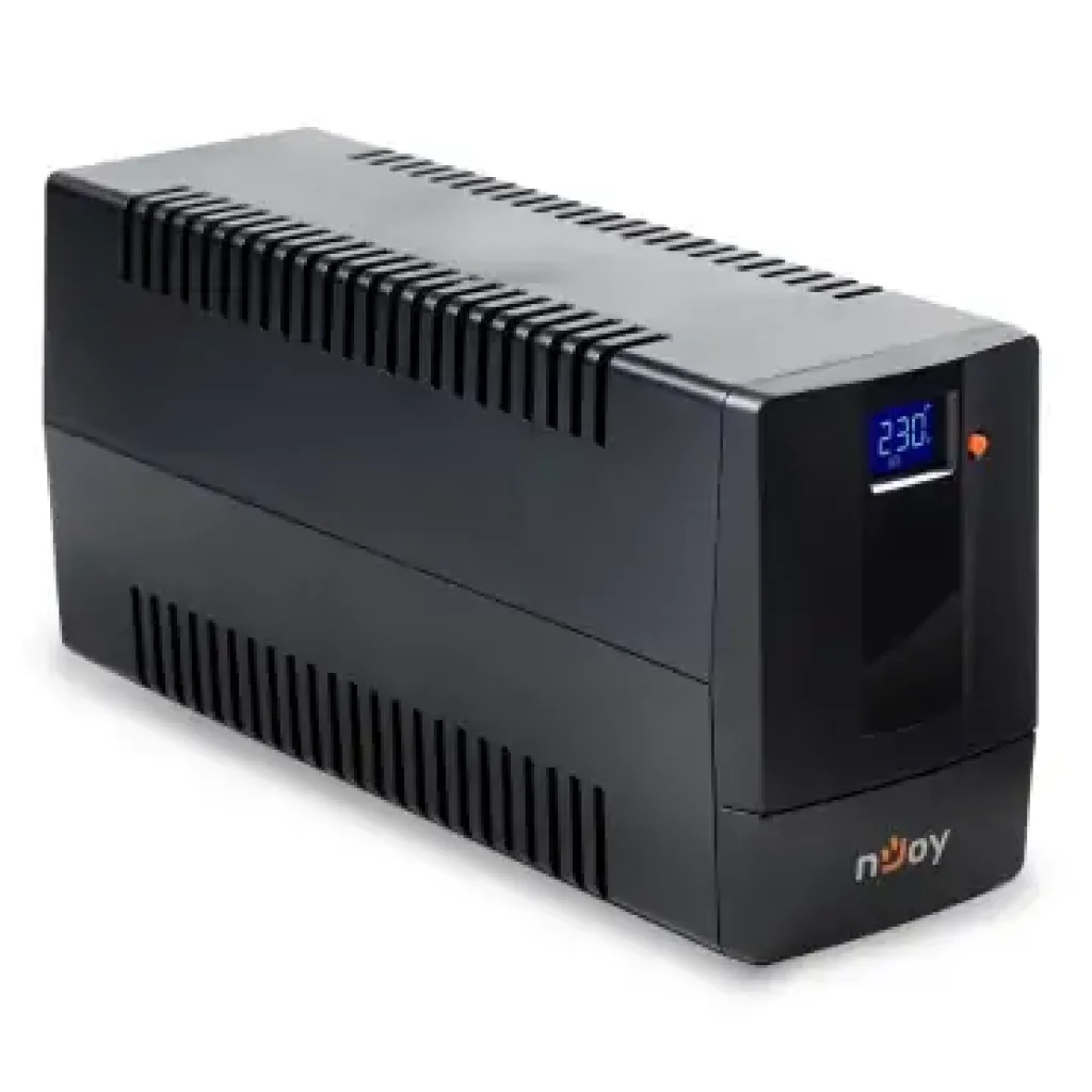 ДБЖ NJOY Horus Plus 2000 (PWUP-LI200H1-AZ01B) Lin.int., AVR, 4 x євро, USB, LCD, пластик, Horus Plus 2000 USB UA