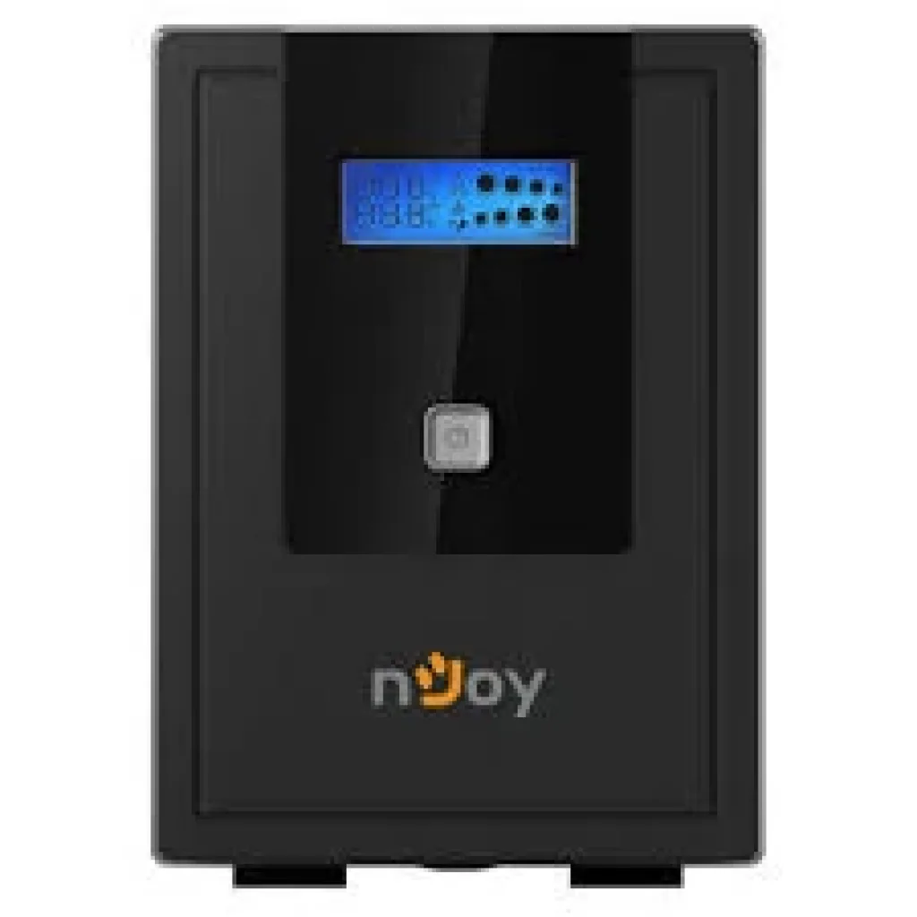 ДБЖ NJOY Cadu 850 (UPCMTLS685TCAAZ01B), Lin.int., AVR, 2 x Schuko, USB, LCD, пластик UA