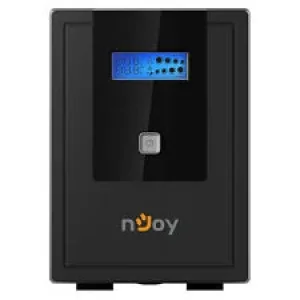 ДБЖ NJOY Cadu 850 (UPCMTLS685TCAAZ01B), Lin.int., AVR, 2 x Schuko, USB, LCD, пластик UA