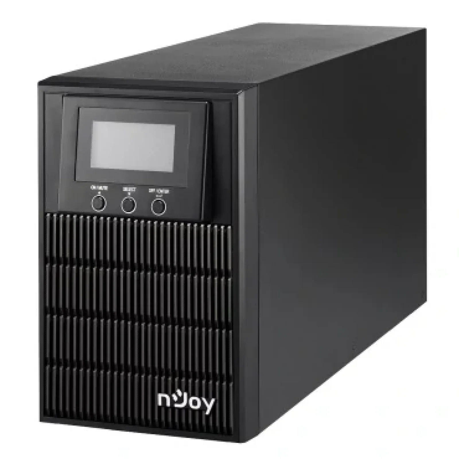 ДБЖ NJOY Aten Pro 1000 (PWUP-OL100AP-AZ01B), Online, 3 x Schuko, USB, LCD, метал UA
