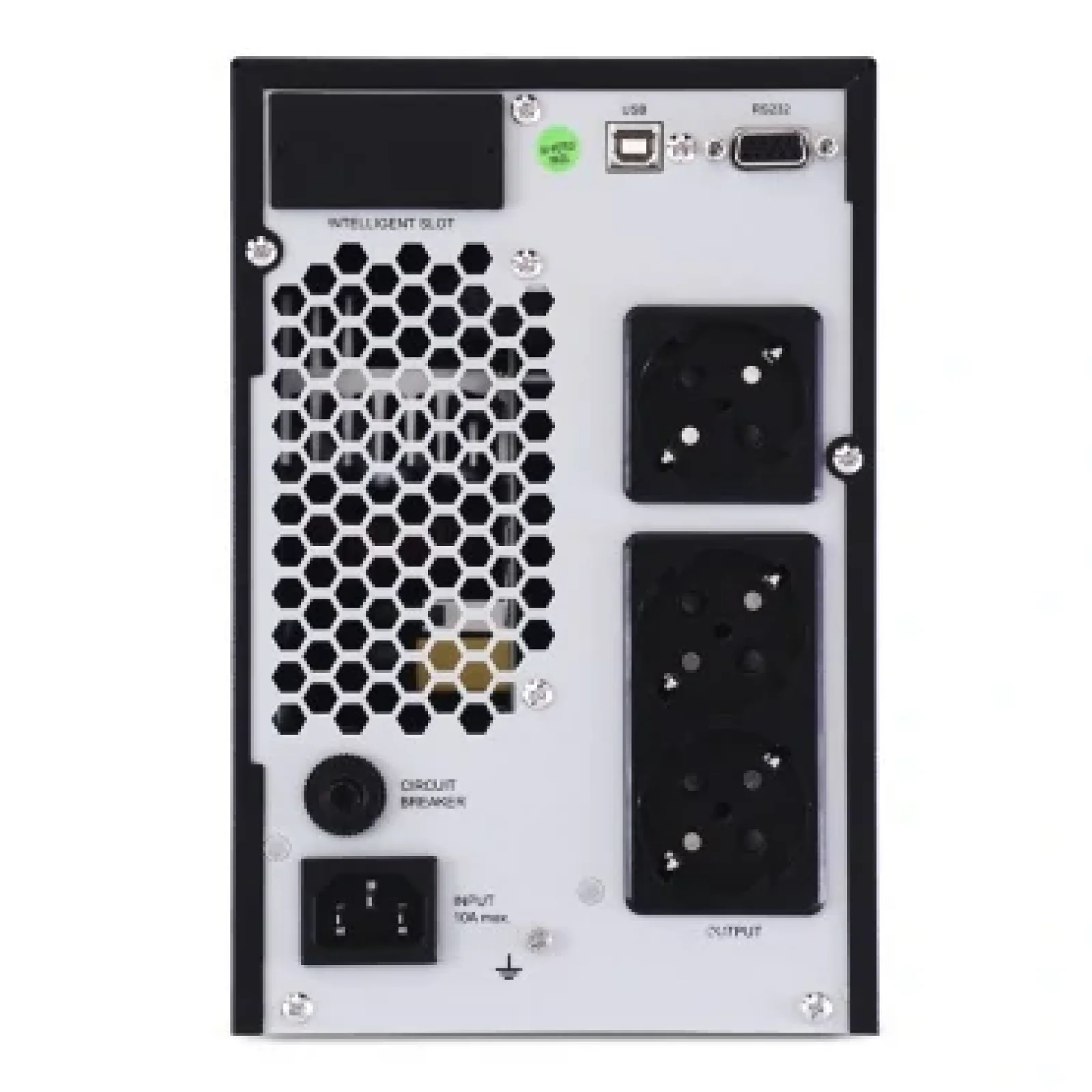 ДБЖ NJOY Aten Pro 1000 (PWUP-OL100AP-AZ01B), Online, 3 x Schuko, USB, LCD, метал UA