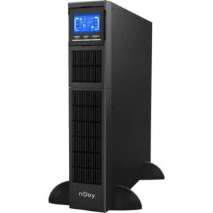 ДБЖ NJOY Balder 1000 (UPCMCOP110HBAAZ01B), Online, 8 x IEC, USB, LCD, метал UA