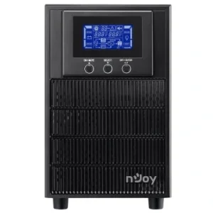 ДБЖ NJOY Aten Pro 2000 (PWUP-OL200AP-AZ01B), Online, 3 x Schuko, USB, LCD, метал UA