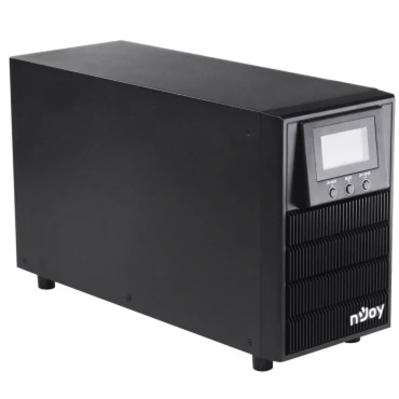 ДБЖ NJOY Aten Pro 2000 (PWUP-OL200AP-AZ01B), Online, 3 x Schuko, USB, LCD, метал UA