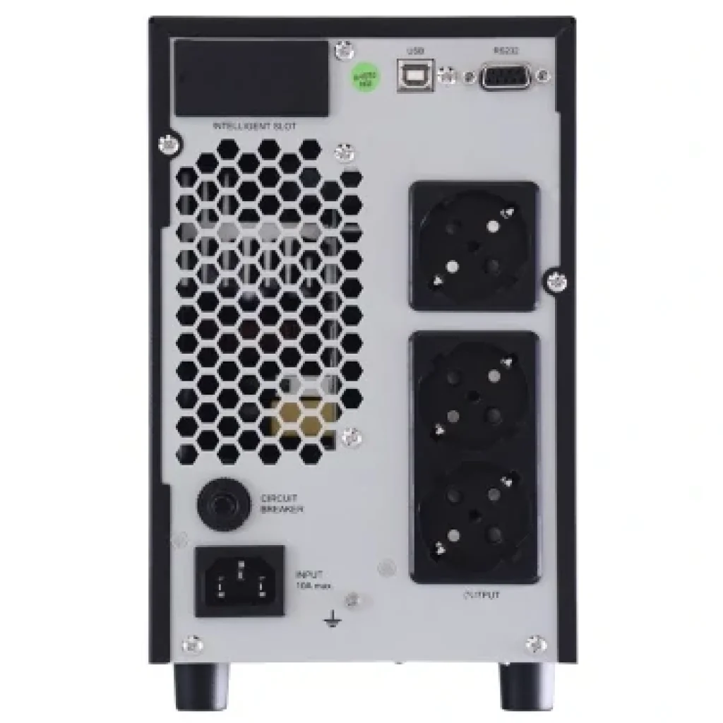 ДБЖ NJOY Aten Pro 2000 (PWUP-OL200AP-AZ01B), Online, 3 x Schuko, USB, LCD, метал UA