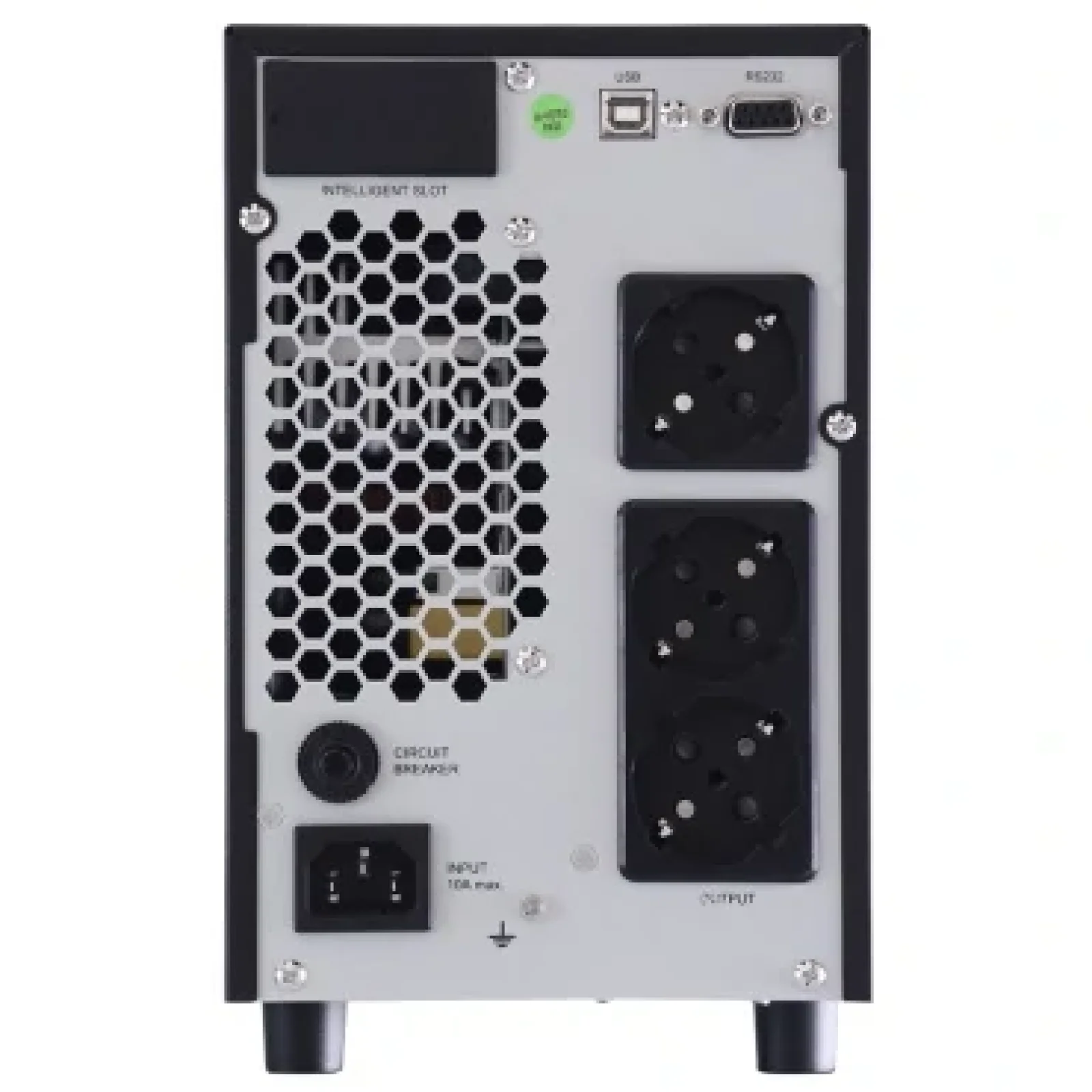 ДБЖ NJOY Aten Pro 2000 (PWUP-OL200AP-AZ01B), Online, 3 x Schuko, USB, LCD, метал UA