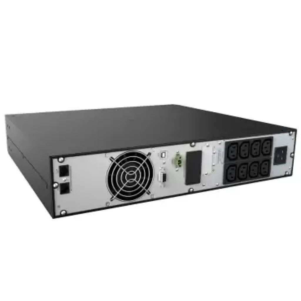 ДБЖ NJOY Balder 2000 (UPCMCOP120HBAAZ01B), Online, 8 x IEC, USB, LCD, метал UA