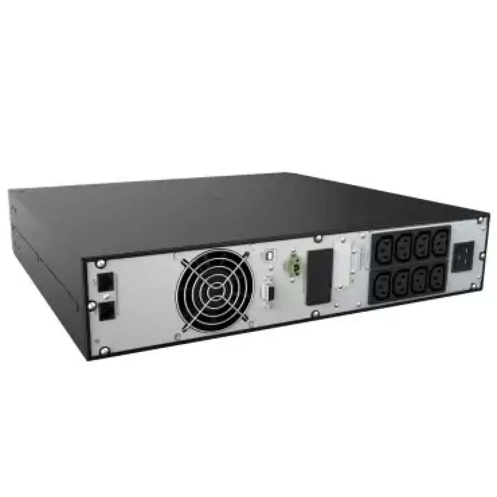 ДБЖ NJOY Balder 2000 (UPCMCOP120HBAAZ01B), Online, 8 x IEC, USB, LCD, метал UA