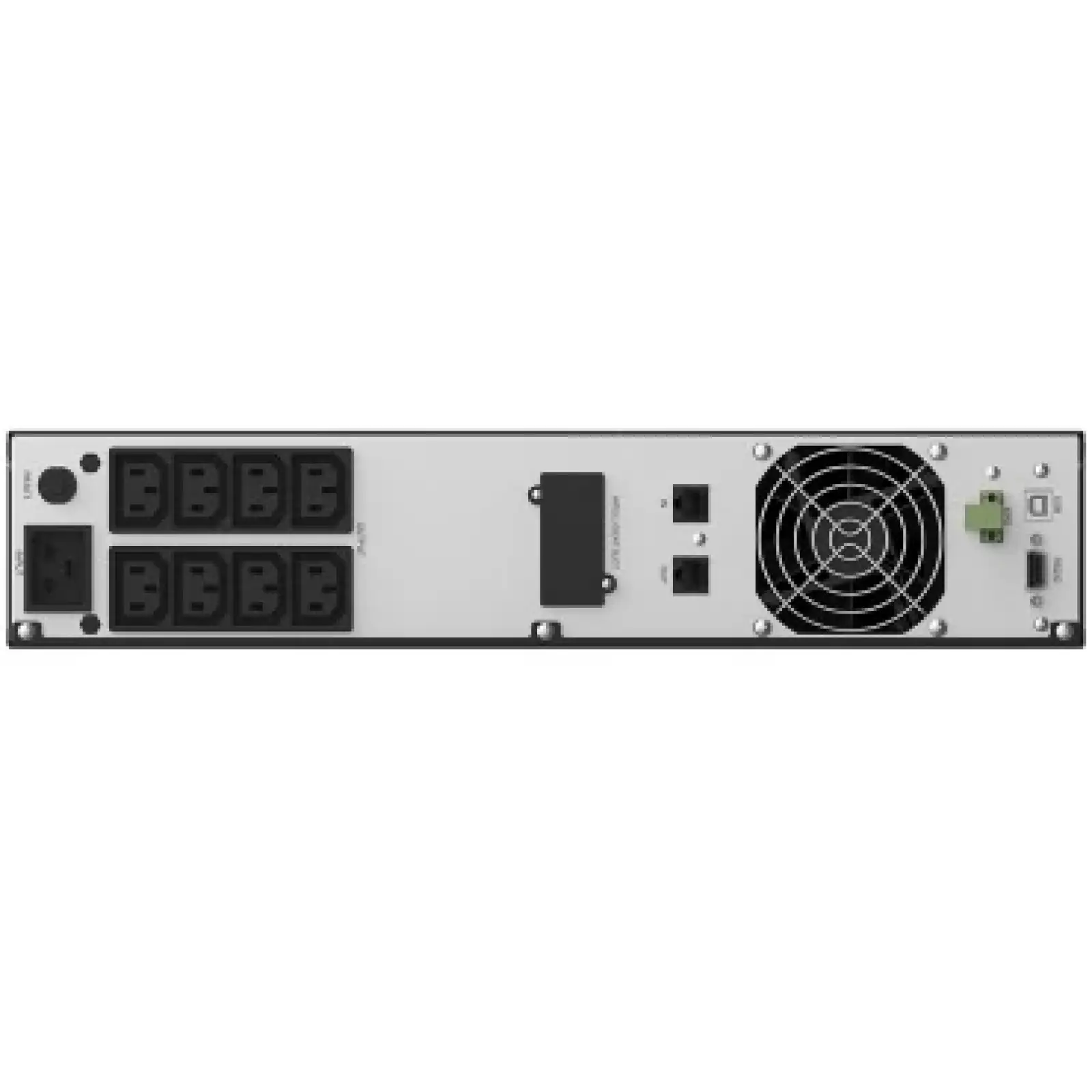 ДБЖ NJOY Argus 3000 (PWUP-LI300AG-CG01B), Lin.int., 8 x IEC, USB, LCD, метал UA