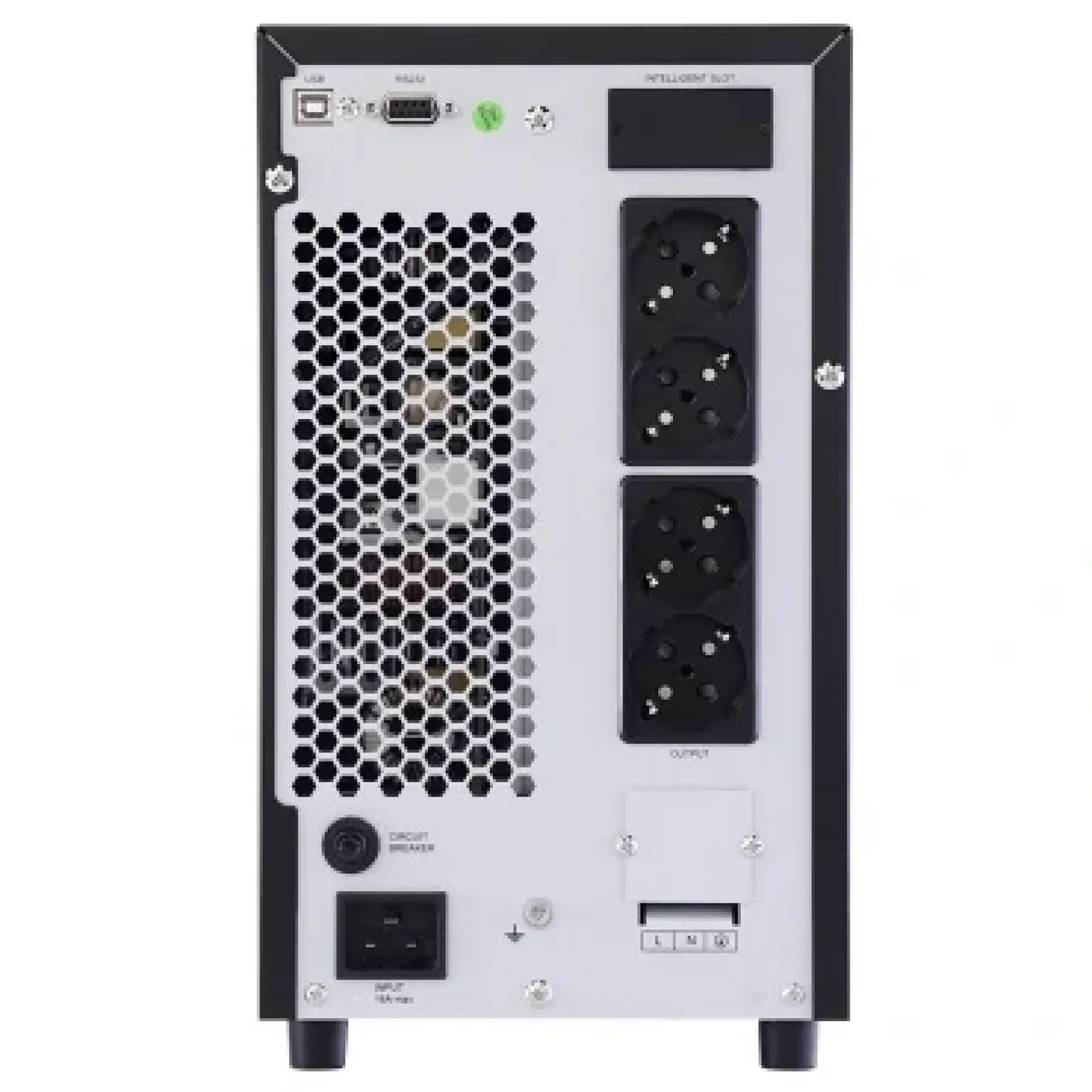 ИБП NJOY Aten Pro 3000 (PWUP-OL300AP-AZ01B), Online, 4 x Schuko, USB, LCD, металл UA