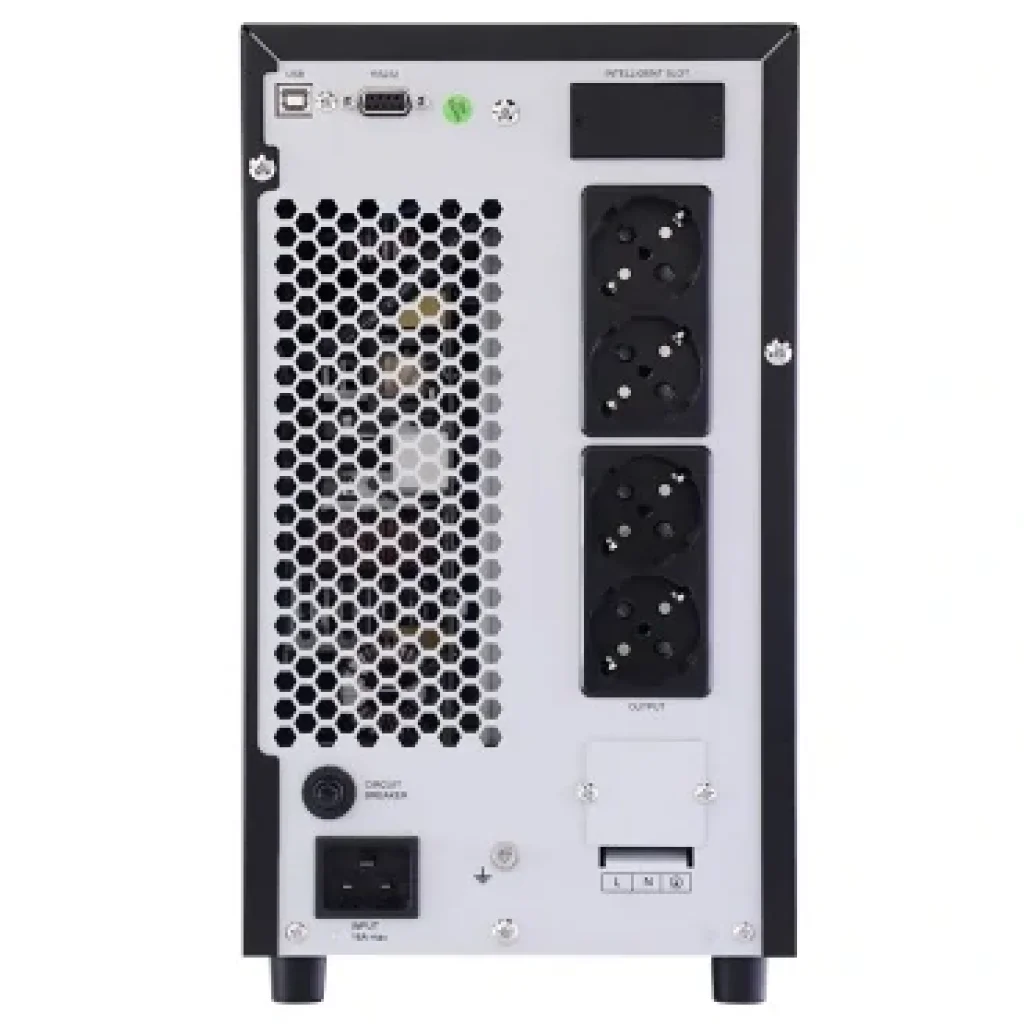 ДБЖ NJOY Aten Pro 3000 (PWUP-OL300AP-AZ01B), Online, 4 x Schuko, USB, LCD, метал UA