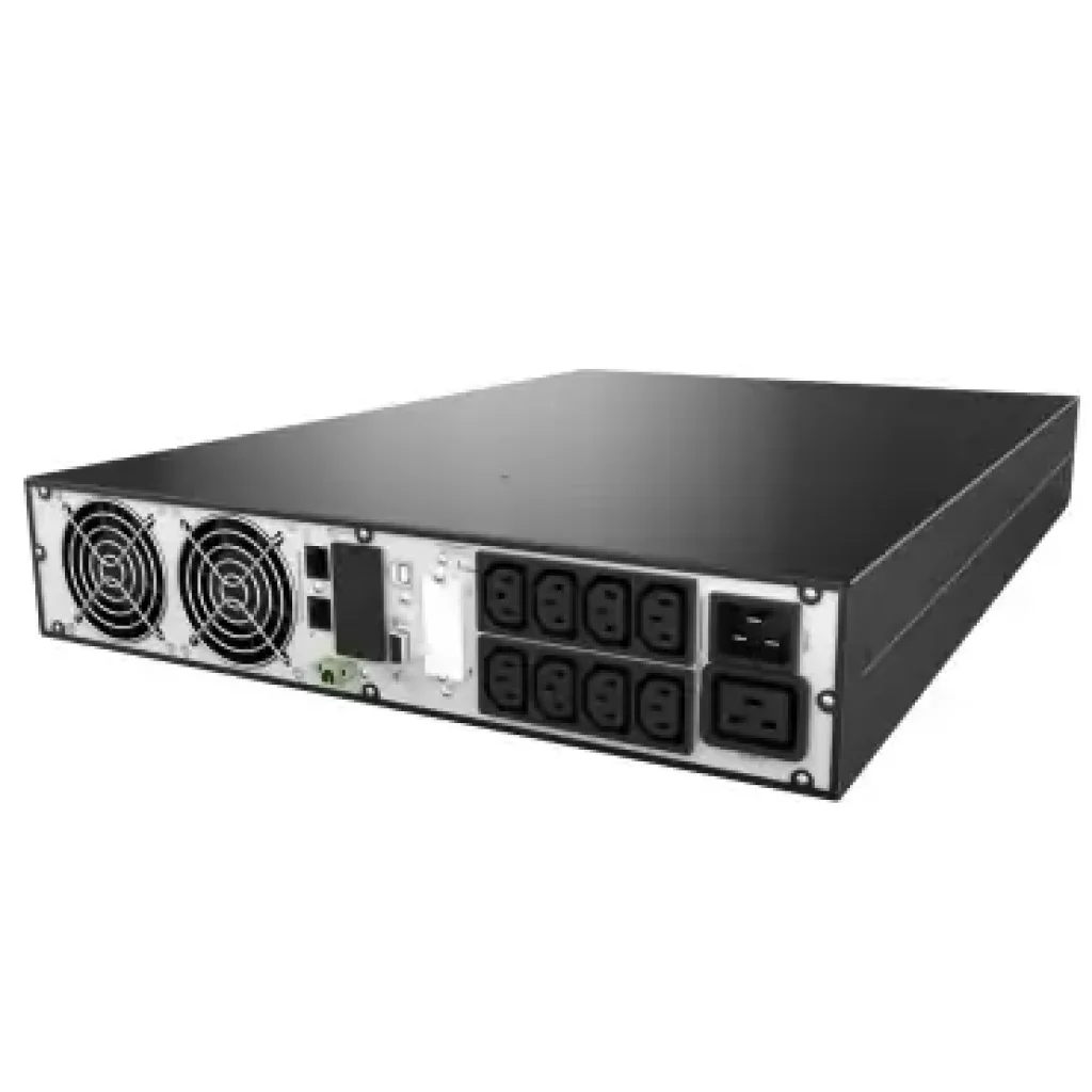 ДБЖ NJOY Balder 3000 (PWUP-OL300BA-AZ01B), Online, 8 x IEC, USB, LCD, метал UA
