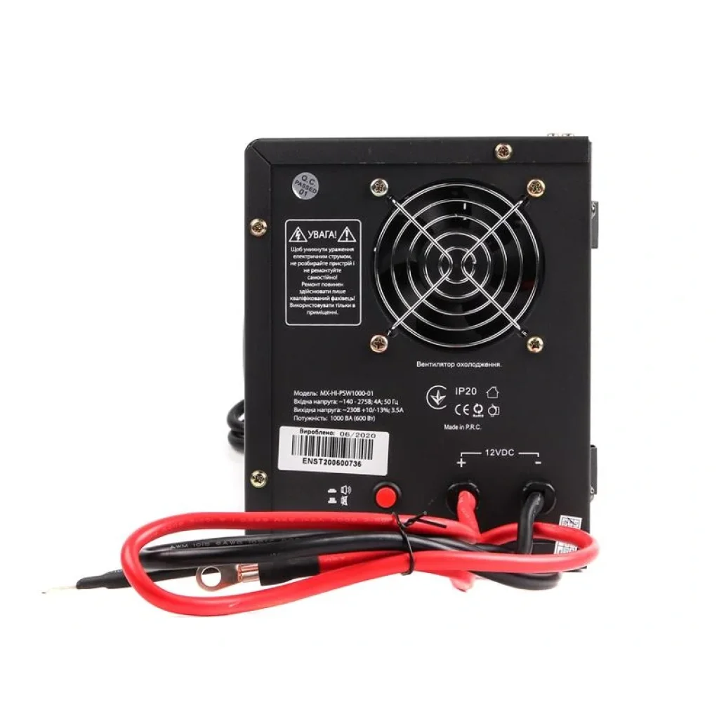 ДБЖ Maxxter MX-HI-PSW1000-01 1000VA, Lin.int., 2xEURO UA